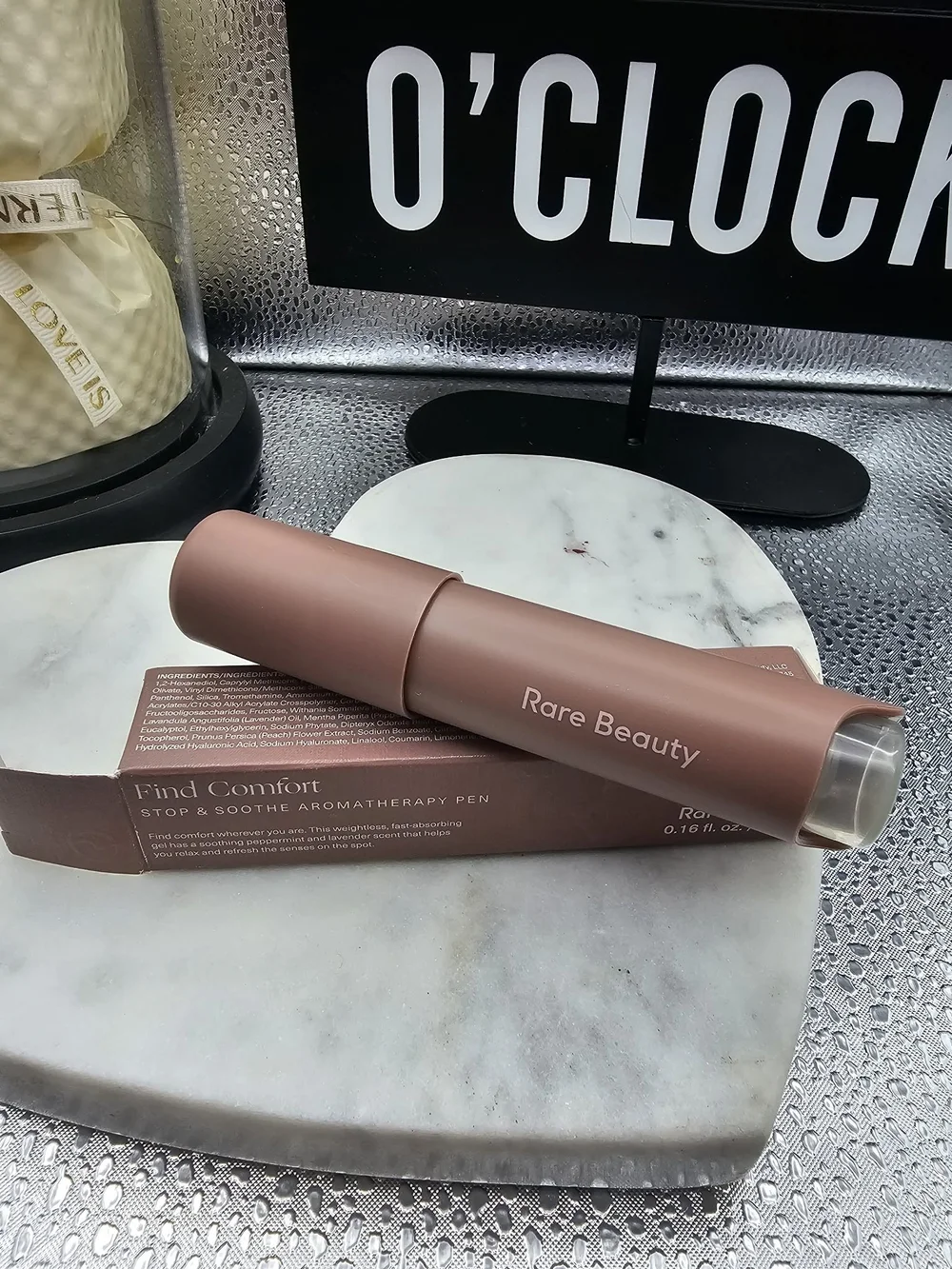 Rare Beauty Find Comfort Aromatherapy Pen in Dusty Rose